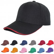 Hombre Mujer New Black Baseball Cap Snapback Hat HipHop Adjustable Bboy Caps  eb-41168137